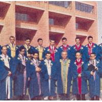 اعضاء هیئت علمی در سال‌های آغازین تاسیس دانشگاه